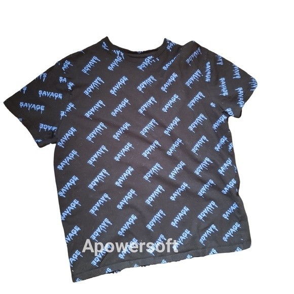 SALE "SAVAGE" Crew Neck Tee (0572) - Picture 1 of 5